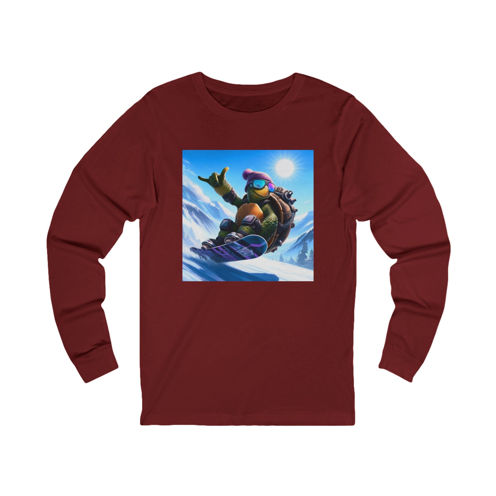 Snowboarding Shakalaka Unisex Jersey Long Sleeve Tee