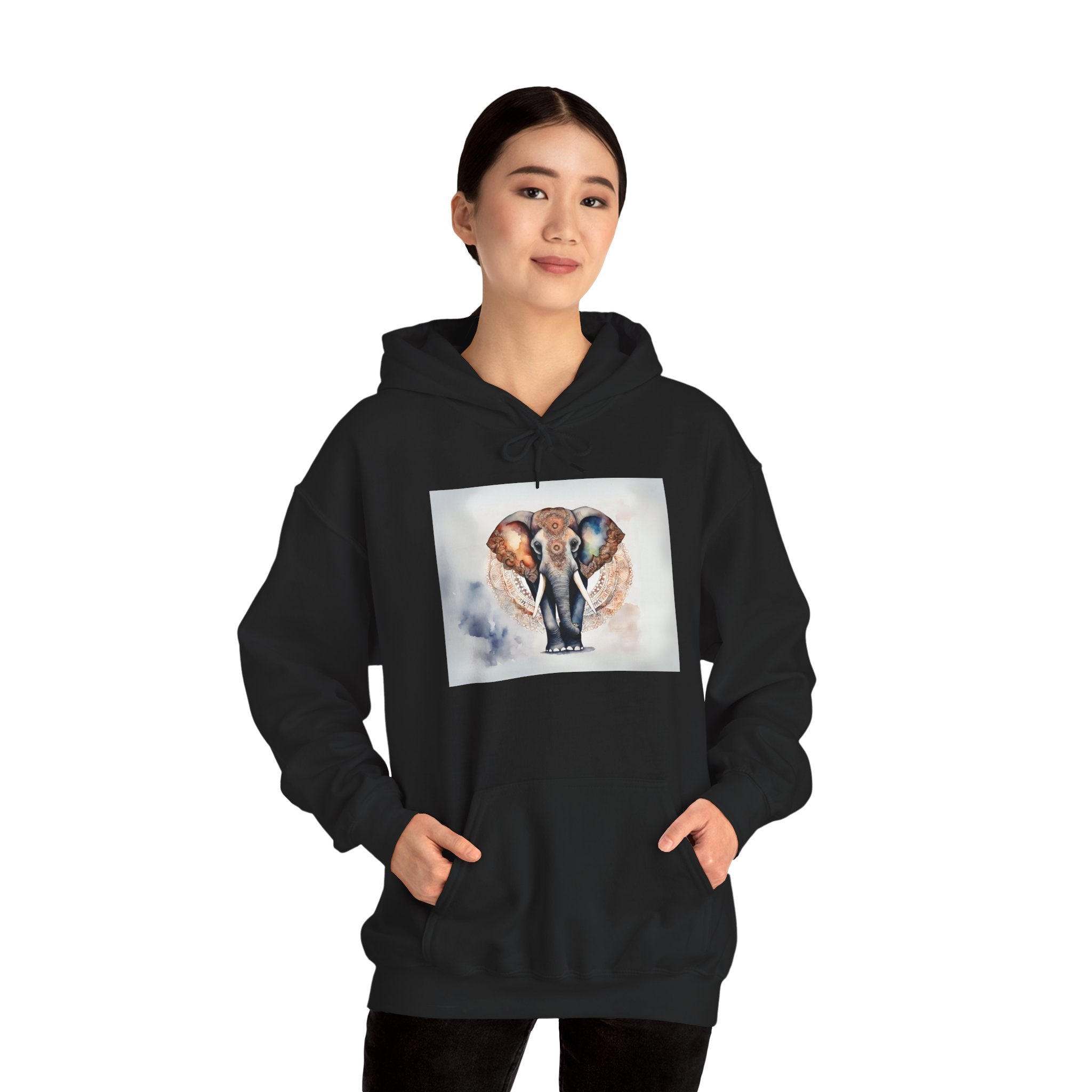 Elephant Spirit Animal Hoodie- "Wear Your Wisdom; Embody Your Strength"