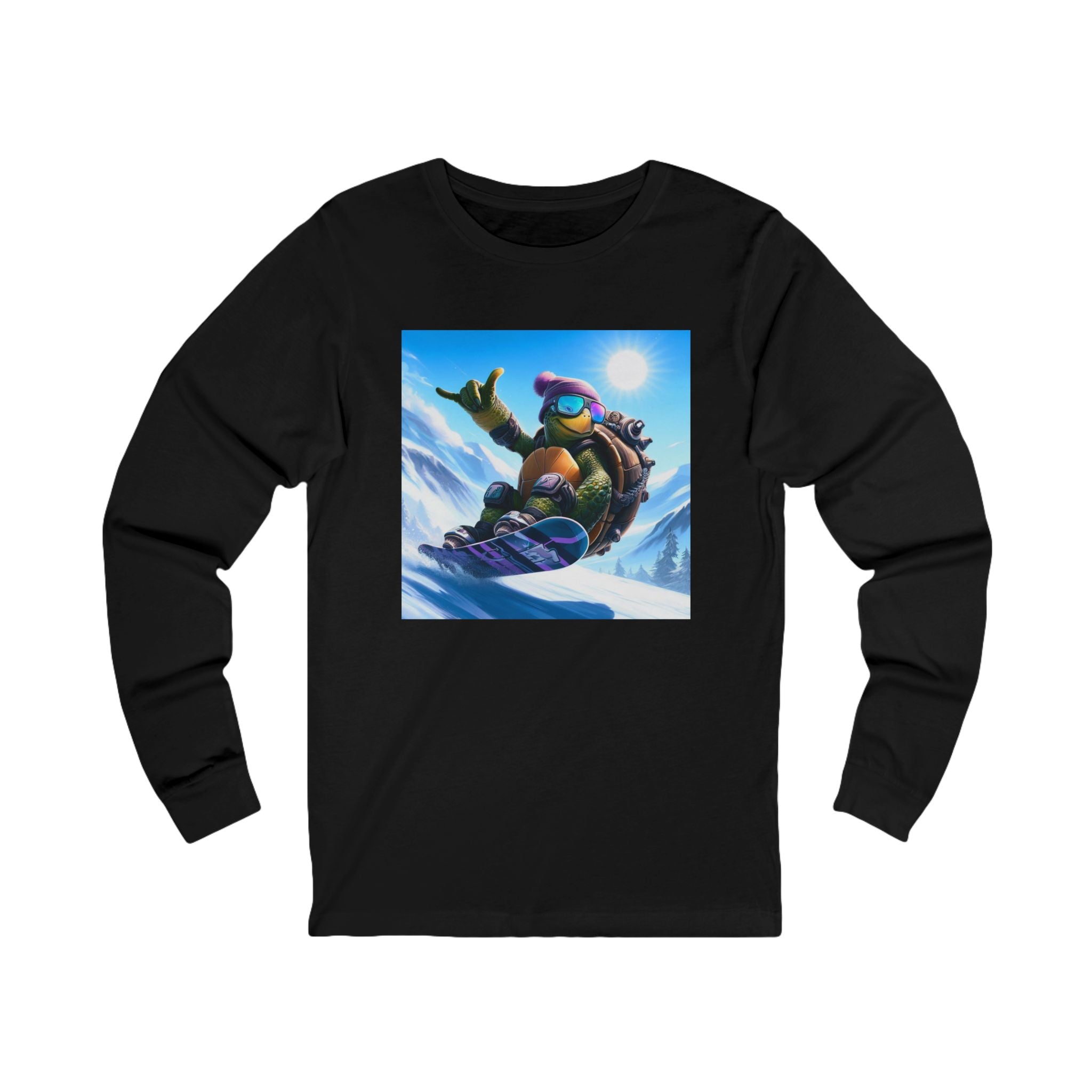 Snowboarding Shakalaka Unisex Jersey Long Sleeve Tee