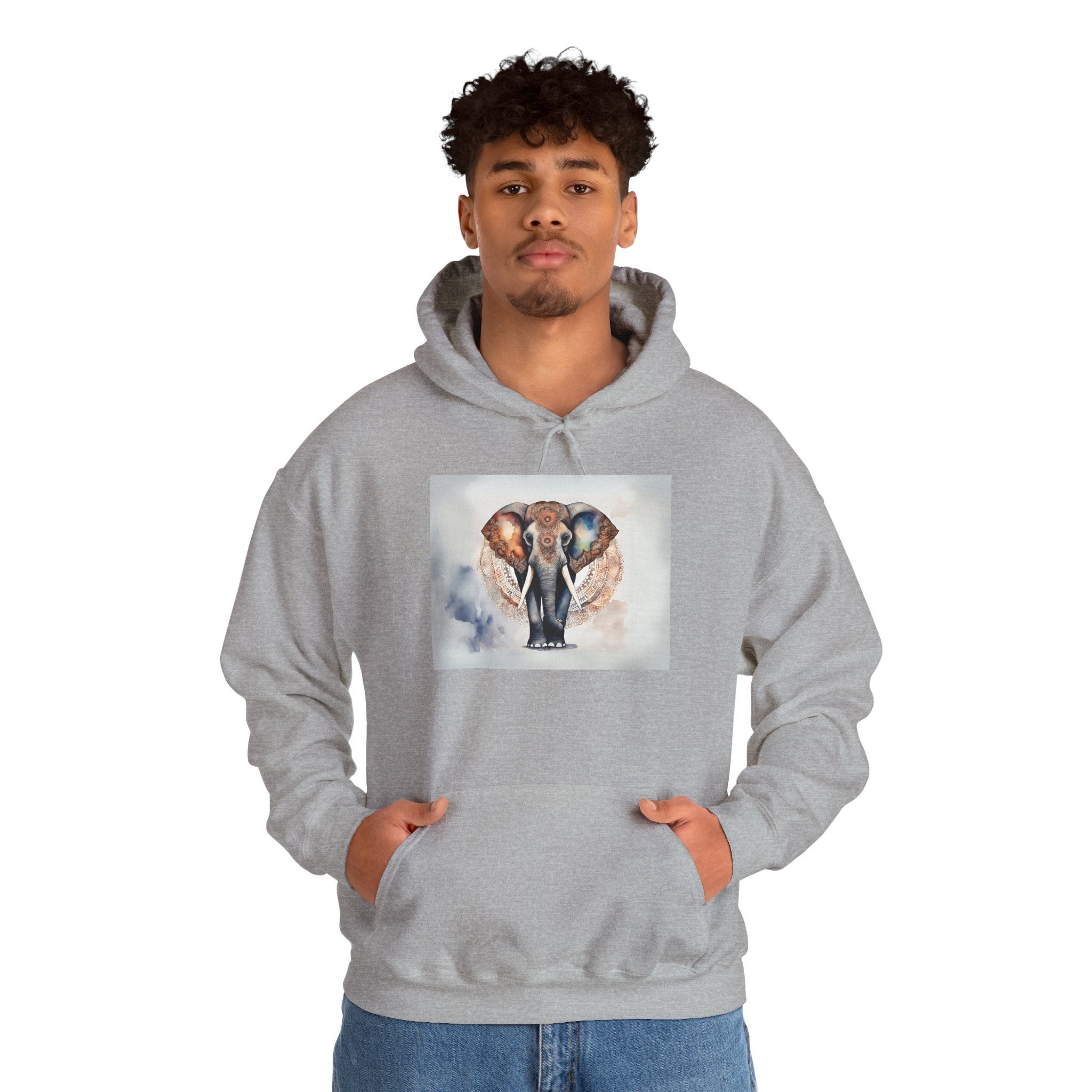Elephant Spirit Animal Hoodie- "Wear Your Wisdom; Embody Your Strength"