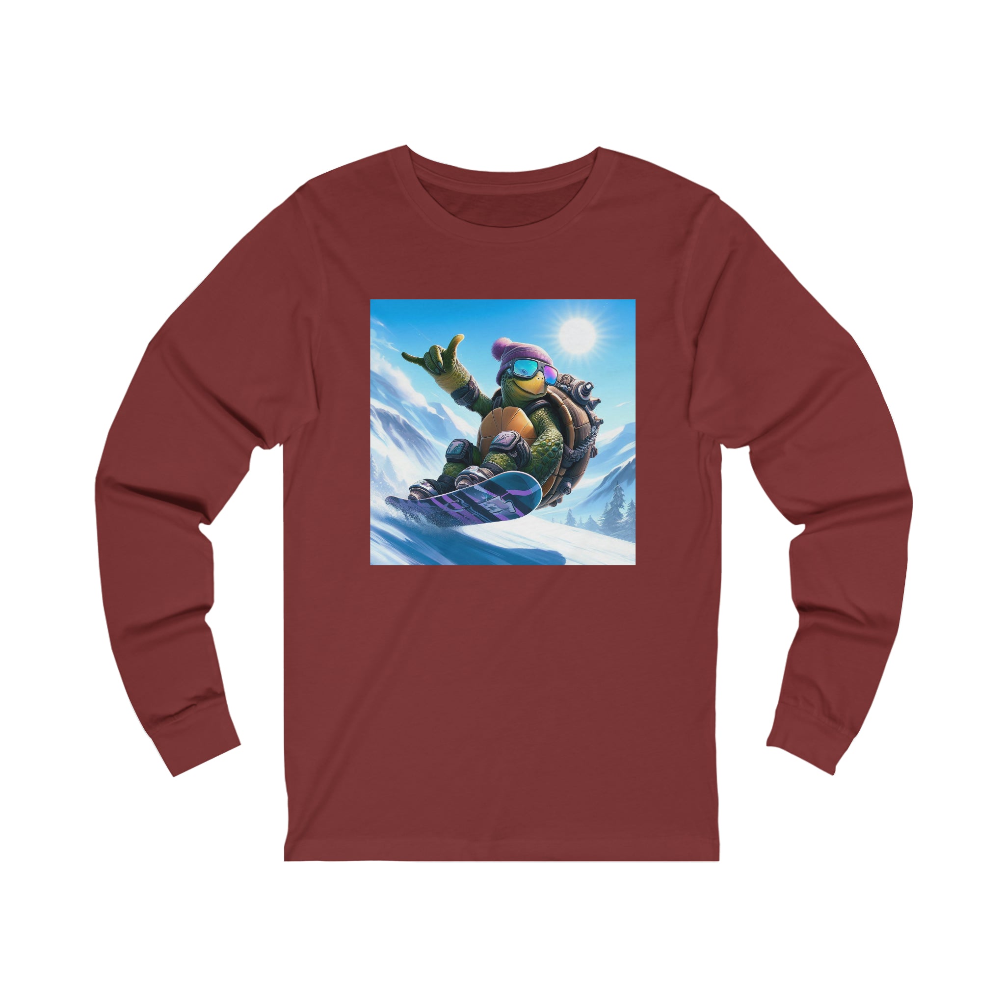 Snowboarding shakalaka Unisex Jersey Long Sleeve Tee