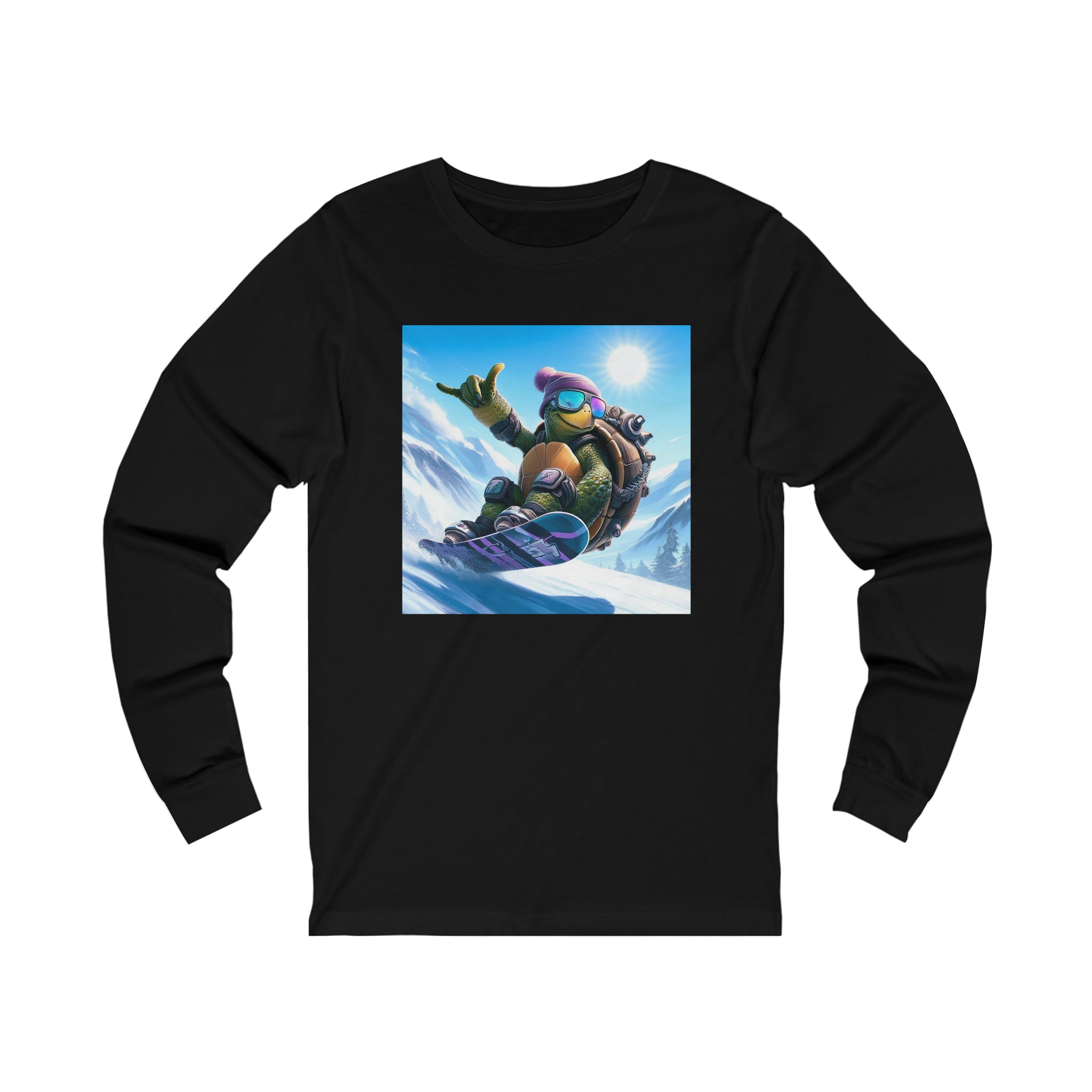 Snowboarding shakalaka Unisex Jersey Long Sleeve Tee