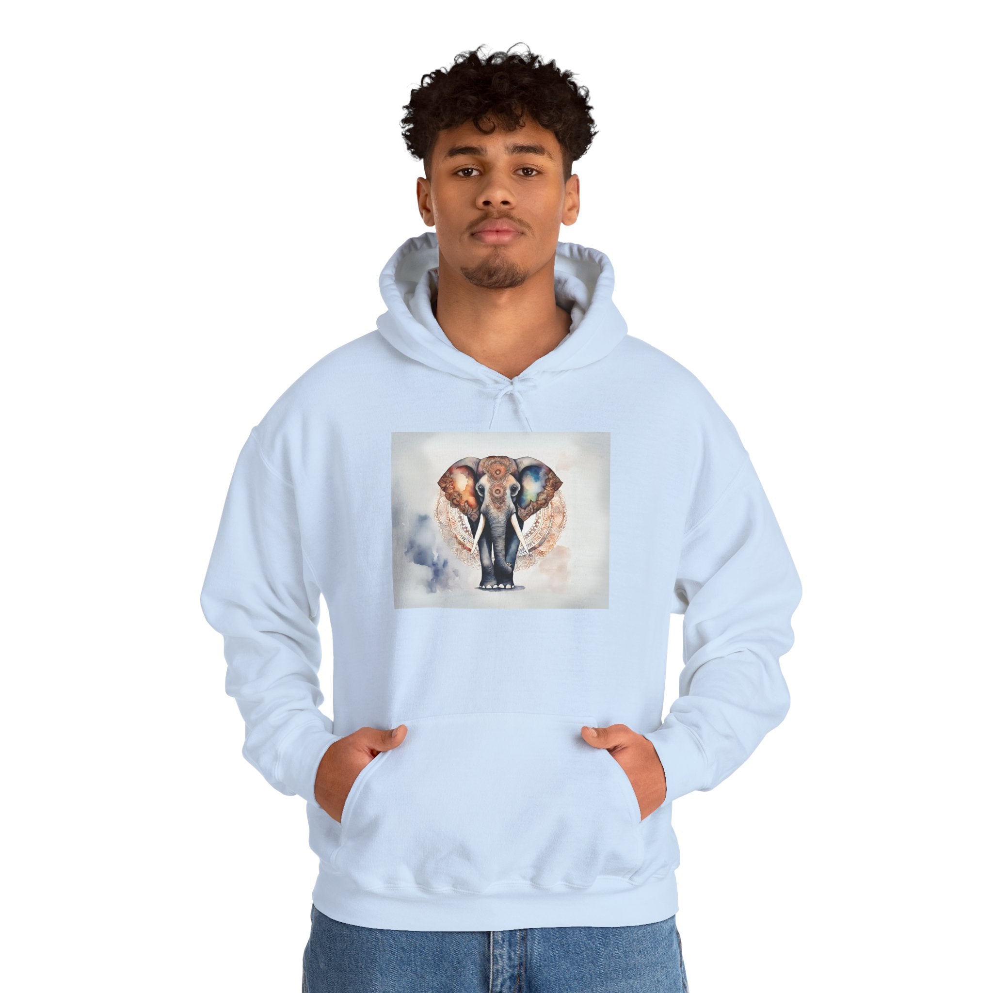 Elephant Spirit Animal Hoodie- "Wear Your Wisdom; Embody Your Strength"