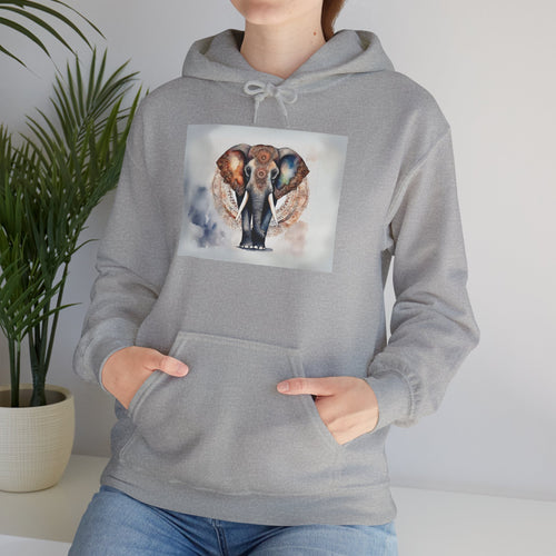 Elephant Spirit Animal Hoodie- "Wear Your Wisdom; Embody Your Strength"